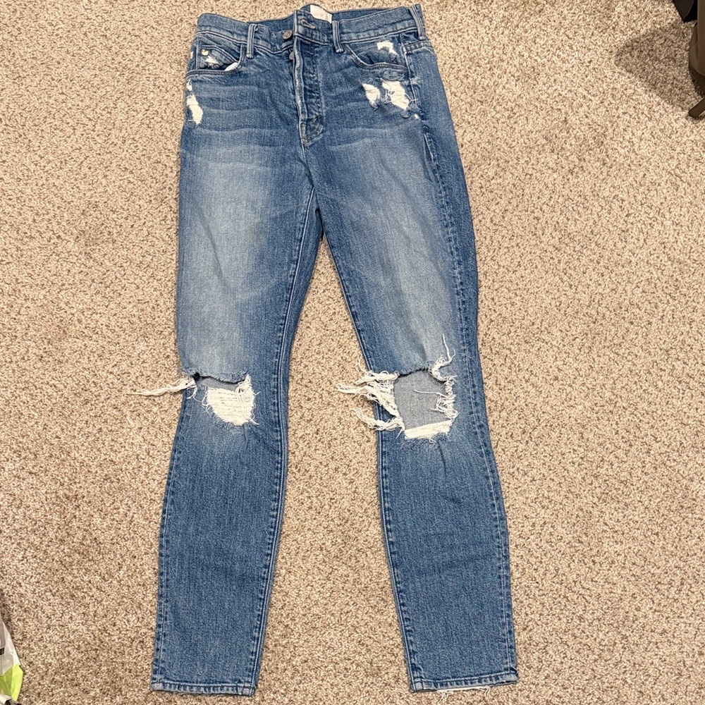 Mother x Candice Swanpoel The Stunner Jean